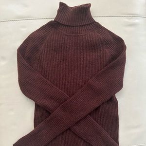 Cozy Dark Maroon Sweater